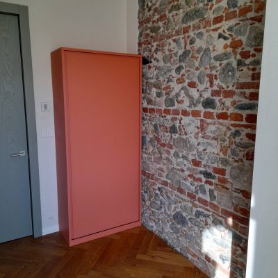 Armadio su misura con letto